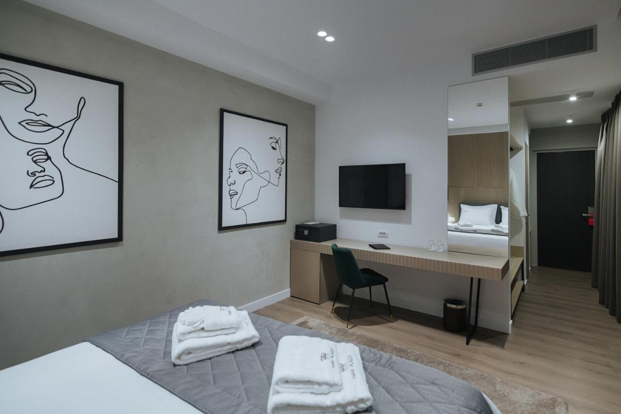 Hotel Park Plazza Korce Exterior foto